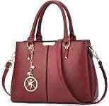 Purse and Handbags for Women, 3 Zip Compartments Tote Bag Designer Shoulder Purse Top Handle Satchel Bags - Best Deal Finder