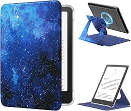 MoKo 360°Rotating Detachable Case for 7" eBook Reader, Blue Starry Sky - Best Deal Finder