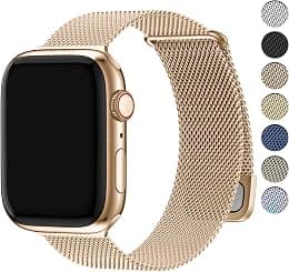 Fullmosa Compatible with Apple Watch Strap 49mm 46mm 45mm 44mm 42mm 41mm 40mm 38mm Women Men, Milanese Loop Apple Watch Band Ultra 3/2/1 SE3/2/1 iwatch Series 11 10 9 8 7 6 5 4 3 2 1 - Best Deal Finder