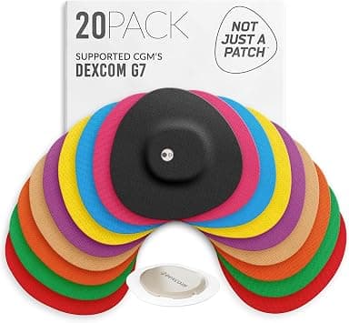 Not Just a Patch Stelo and Dexcom G7 Over Patches - 20 Pack, Multicolor on Amazon.ae - Price Tracker
