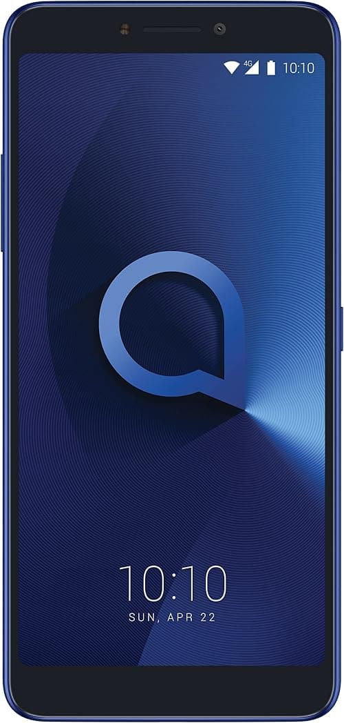 Alcatel 3v 16 GB UK SIM-Free Smartphone - Spectrum Blue على Amazon.ae - متتبع الأسعار