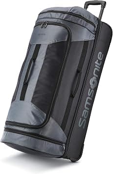 Samsonite Andante 2 Boxed Drop Bottom Wheeled Duffel 32, Riverrock/Black - Best Deal Finder