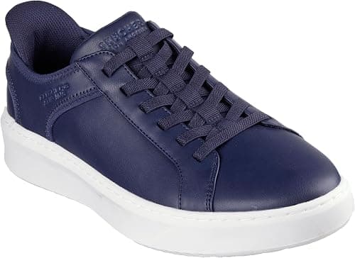 Skechers Court Break - Double Vented Hands Freee Slip-ins mens Sneaker على Amazon.ae - متتبع الأسعار
