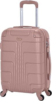 Senator Hardside Carry on Luggage 20 Inches Small Suitcase on Wheels for Unisex A1012 | Ultra Lightweight cabin size luggage Carry on with Spinner Wheels 4 (Carry-On 20-Inch, Rose Gold) on Amazon.ae - Price Tracker