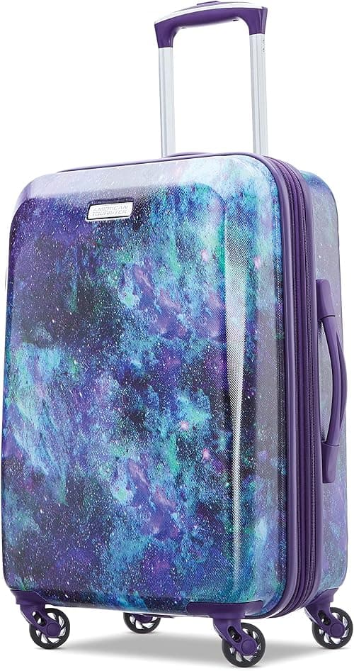 American Tourister Moonlight Hardside Expandable Luggage with Spinner Wheels on Amazon.ae - Price Tracker