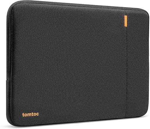 Tomtoc 360 Protective Laptop Sleeve for 13.5 Inch Microsoft Surface Book 2, Surface Laptop 2017, Spill-Resistant 13 Inch Protective Laptop Tablet Case, Shockproof, Blue Black على Amazon.ae - متتبع الأسعار