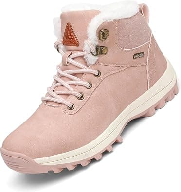 Mishansha Damen Herren Winterschuhe Warm Gefüttert Winterstiefel Wasserdicht Trekking Wanderschuhe Gr.36-48 on Amazon.ae - Price Tracker
