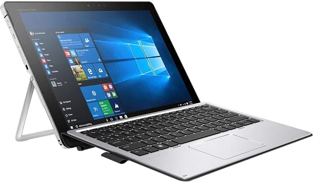 HP لابتوب اليت X2 1012 G2 2 في 1 للاعمال (مجدد) بشاشة لمس 12.3 انش من زجاج غوريلا (2736x1824)، انتل كور i5-7300U، 256GB SSD، ذاكرة RAM 8GB، كيبورد + قلم، ويندوز 11 - متتبع أسعار Amazon.sa