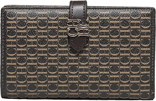 Women's Fashion Large Capacity Wallet, Letter Embossed Card Holder, Perfect for Dinner, Women's Coin Purse, Mobile Phone, Women's Design Multi-Card Wallet (C13-COFFEE) on Amazon.ae - Price Tracker