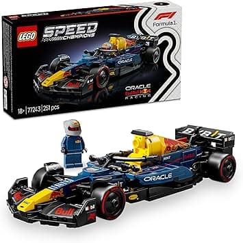 LEGO Speed Champions Oracle Red Bull Racing RB20 F1 Race Car Model with a Collectible Formula 1 Driver Minifigure - Display Set for Adult Motorsport & Racing Fans - Ramadan Gift Idea - 77243 - Amazon.ae Price Tracker