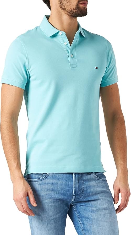 Tommy Hilfiger Mens 1985 Slim Polo Shirt (pack of 1) on Amazon.ae - Price Tracker