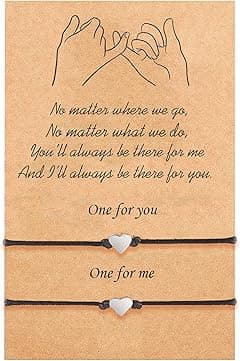 Tarsus Pinky Promise Matching Relationship Bracelets For Friends Couple Family - Amazon.ae Price Tracker
