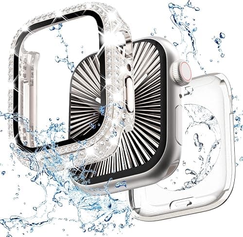 KADES Bling Waterproof Case with Screen Protector for Apple Watch Women على Amazon.ae - متتبع الأسعار