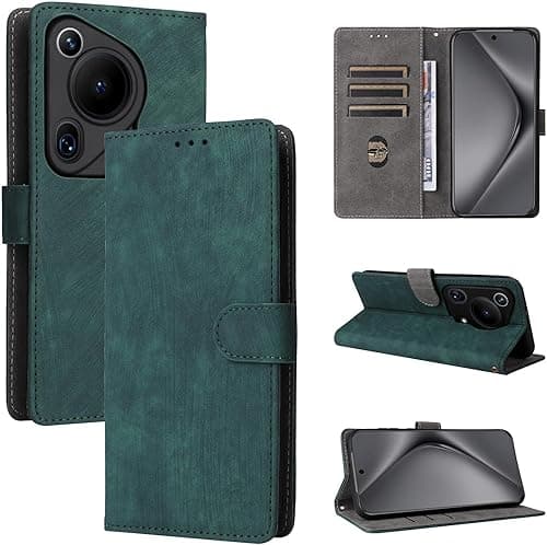For Huawei Pura 70 Pro/70 Pro+/ Pura 70 Pro Plus Wallet Case with [Credit Card Holder] [RFID Blocking], PU Leather Flip Stand Protective Cover (Green, Huawei Pura 70 Pro/70 Pro+/ Pura 70 Pro Plus) on Amazon.ae - Price Tracker