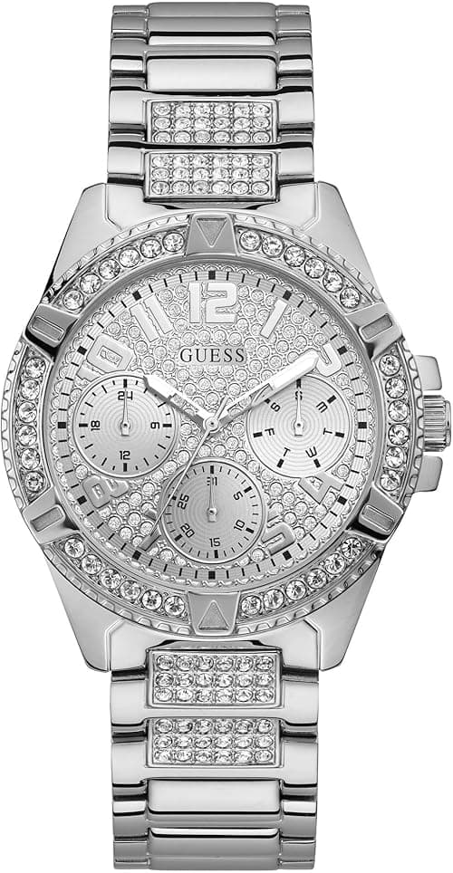 GUESS Womens Quartz Watch, Analog Display and Stainless Steel Strap W1156L1 on Amazon.ae - Price Tracker