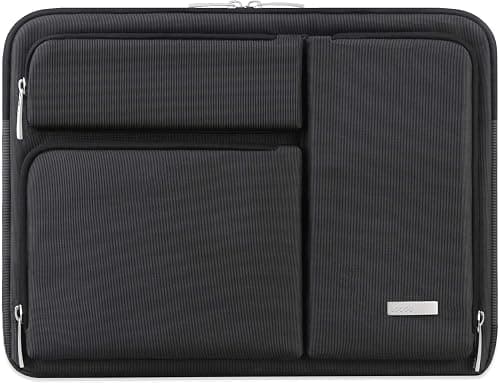 Lacdo 360° Protective Laptop Sleeve Case for 13 inch New MacBook Air M5 A3449 (2026), M4 A3240 2025, M3 A3113, M2 A2681, M1 A2337 | 13 inch New MacBook Neo A18 Pro A3404 (2026) Computer Bag,Black on Amazon.ae - Price Tracker