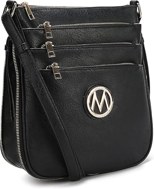MKF Crossbody Bag for Women – PU Leather Expandable Messenger Purse – Designer Pocketbook Handbag Shoulder Strap on Amazon.ae - Price Tracker