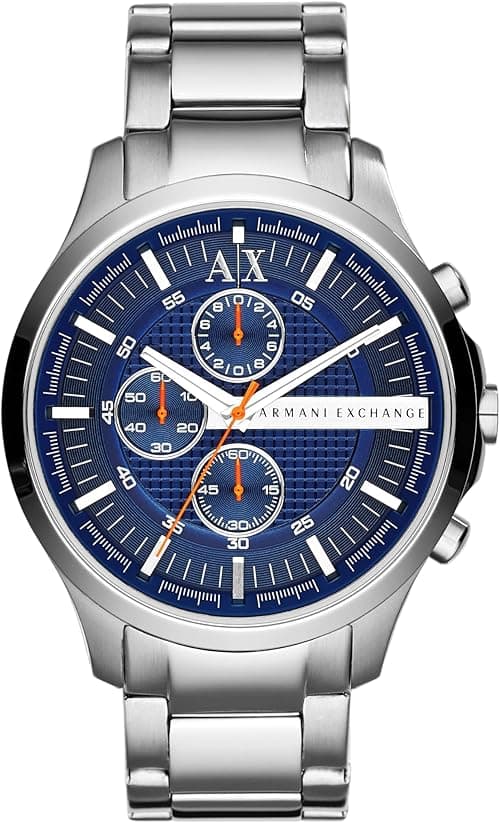 A|X Armani Exchange Chronograph Watch for Men; Men's Watch with Leather, Stainless Steel or Silicone Band on Amazon.ae - Price Tracker