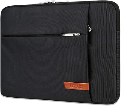 Lacdo 13 inch Laptop Sleeve Case for 13 inch MacBook Air M5 A3449 (2026), M4 A3240 2025, M3 A3113, M2 A2681, M1 A2337 | 13" MacBook Neo A18 Pro A3404 (2026) | iPad Air/Pro 13 M5 Computer Bag,Black on Amazon.ae - Price Tracker