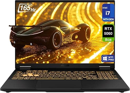 ASUS TUF F16 Gaming Laptop, Intel i7-14650HX, 64 GB DDR5 RAM, 4 TB PCIe SSD, 16'' FHD+ (1920x1200) 165Hz Display, Nvidia G-Force RTX 5060, RGB Backlit Keyboard, W11 Pro, Jaeger Grey on Amazon.ae - Price Tracker
