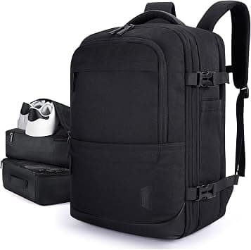 BAGSMART Travel Laptop Backpack, 40L Expandable Airline Approved Carry On Backpack with Packing Cubes on Amazon.ae - Price Tracker