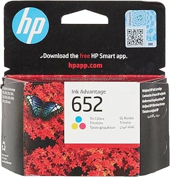 HP|HP 652 Tri-Color Original Ink Cartridge|Cyan-Magenta-Yellow|200 pages|HP DeskJet Ink Advantage 3775, 3788, 3789, 3790, 3835, 4535, 5075|F6V24AE. on Amazon.ae - Price Tracker