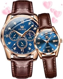 OUPINKE Men's Automatic Mechanical Watches Luxury Business Dress Self Winding Tourbillon Multifunction Calendar Date Luminous Waterproof Luxury Dress Wrist Watches - Best Deal Finder