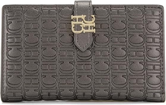 Women's Fashion Large Capacity Wallet, Letter Embossed Card Holder, Perfect for Dinner, Women's Coin Purse, Mobile Phone, Women's Design Multi-Card Wallet (BRONZE) on Amazon.ae - Price Tracker