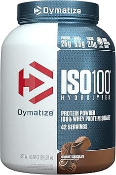 Dymatize ISO 100 Whey Protein Powder Isolate, Gourmet Chocolate, 3 lbs - Amazon.ae Price Tracker