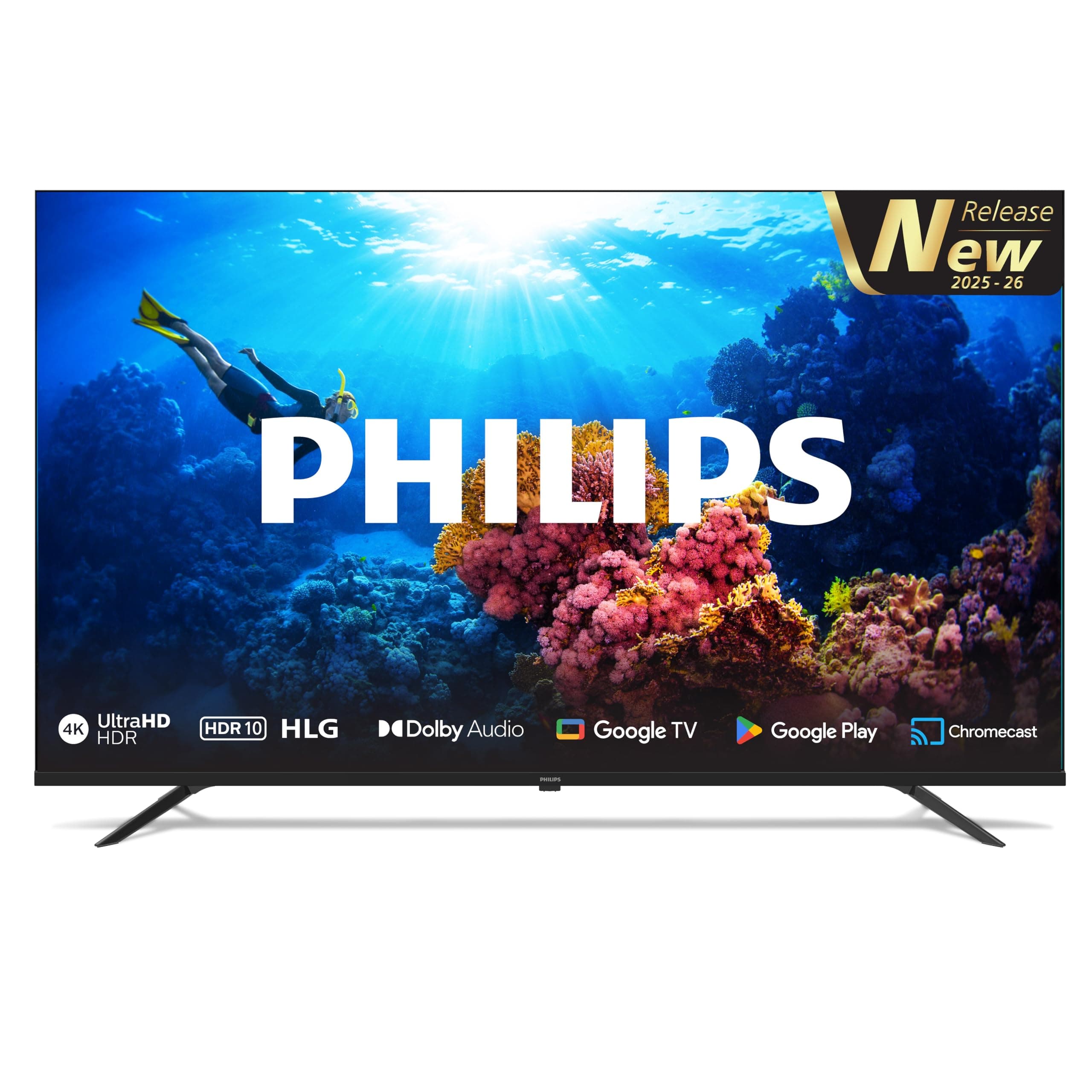 PHILIPS 65 INCH GOOGLE TV (2025-26 NEW MODEL) 4K UHD |GOOGLE ASSISTANT | GOOGLE CAST | HDR| HLG | MEMC | DOLBY AUDIO | GOOGLE UNIVERSAL CONTENT | 65PUT7390 on Amazon.ae - Price Tracker