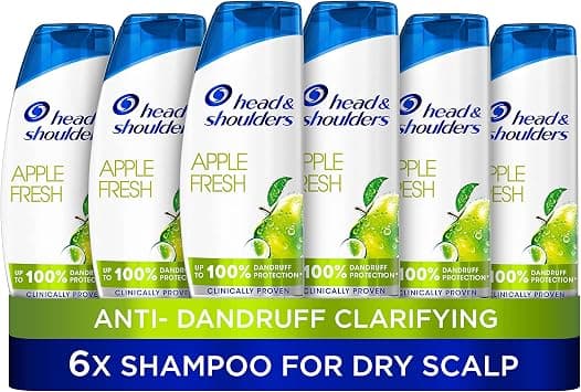 Head & Shoulders Apple Fresh Scented Dandruff Shampoo 250 ml, Pack of 6 - Best Deal Finder