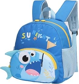 SUN EIGHT Toddler Backpack Dinosaur Preschool Bag for Boys Girls with Anti-Lost Leash, Cute Cartoon Kids Backpack for 2-6 Years Old, Lightweight Children’s Daycare School Bag SE22065 - Best Deal Finder
