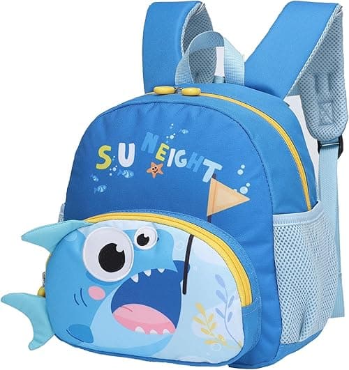 SUN EIGHT Toddler Backpack Dinosaur Preschool Bag for Boys Girls with Anti-Lost Leash, Cute Cartoon Kids Backpack for 2-6 Years Old, Lightweight Children’s Daycare School Bag SE22065 on Amazon.ae - Price Tracker