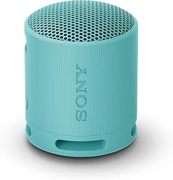 Sony SRS-XB100 Wireless Bluetooth Speaker, Portable, Lightweight, Compact, Outdoor, Travel Speaker, Durable, IP67 Waterproof and Dustproof, 16 Hour Battery, Carry Strap, Hands-Free Calling, Blue - Amazon.ae Price Tracker