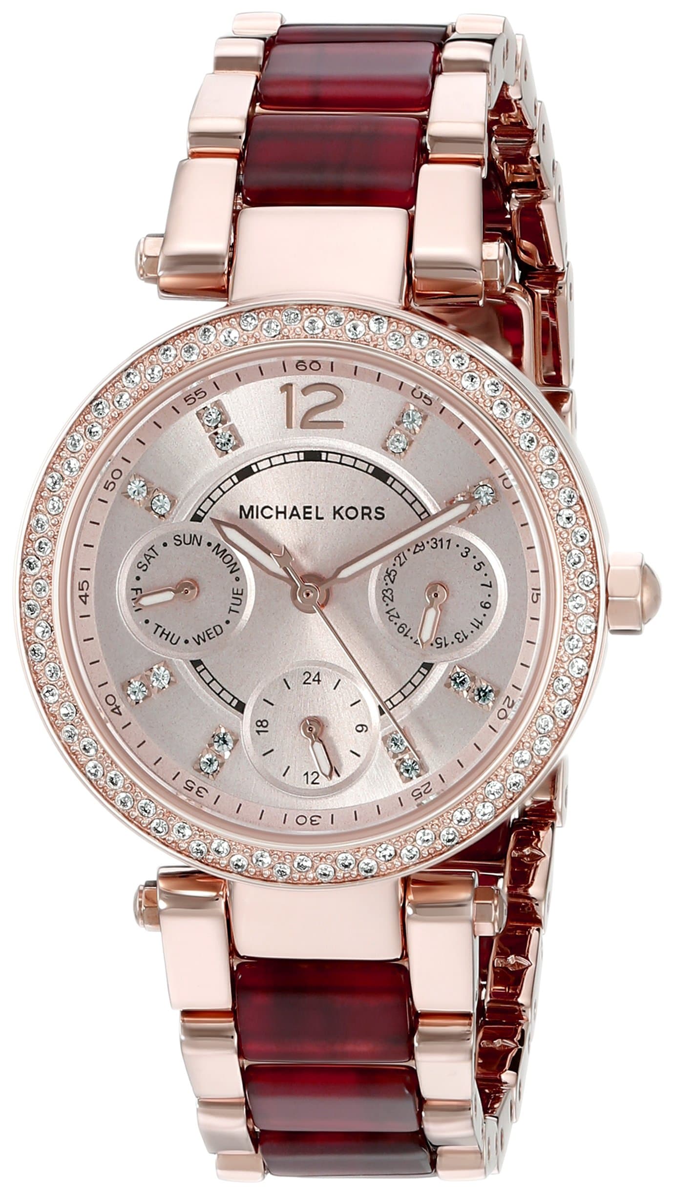 Michael Kors Women's Gold Dial Stainless Steel Band Watch - MK6239 on Amazon.ae - Price Tracker