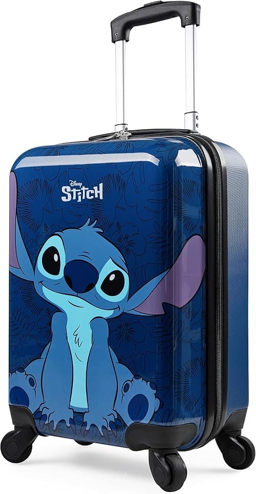 Disney Stitch Carry On Suitcase for Kids Cabin Bag with Wheels Luggage Bag for Girls Boys Carry On Minnie Mouse Travel Bag with Wheels and Handle Stitch Gifts on Amazon - Best Deal Finder