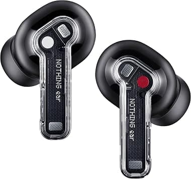 Nothing Ear, TWS, ChatGPT Integrated, Hi Res Audio with LDHC 5.0, Advanced Equaliser with Personal Sound Profile, Hybrid ANC Noise Cancellation upto 45dB, Upto 36 Hours Listening Time (Black) on Amazon - Best Deal Finder