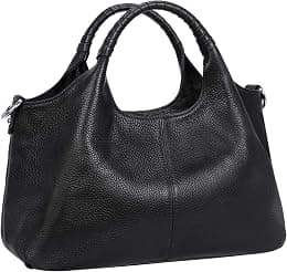 Iswee Genuine Leather Purses and Handbags for Women Shoulder Bag Top Handle Satchel Ladies Hobo Crossbody Bags - Best Deal Finder