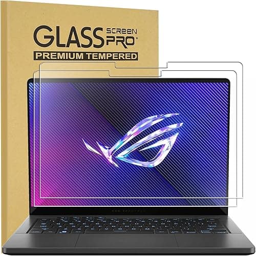 KEANBOLL 2 Pack Tempered Glass Screen Protector for ASUS ROG Zephyrus G14 GA403 14" AI Gaming Laptop, 9H Hardness, Ultra Clear, Anti Scratch (Fits model 2024-2025 only !) on Amazon.ae - Price Tracker