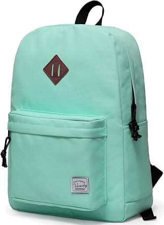 VASCHY Backpack for Women Men,Lightweight School Bag Water Repellent Children Boy Leisure for Girl Teenagers College Business Travel - Best Deal Finder