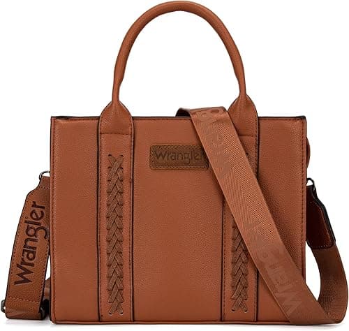 Montana West Women Wrangler Tote Bag for Women Zipper Shoulder Handbag Totes on Amazon.ae - Price Tracker