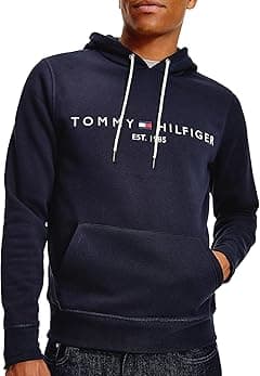 Tommy Hilfiger Mens Embroidered Brand Logo Kangaroo Pocket Hoodie Long Sleeves Sweatshirt (pack of 1) - Amazon.ae Price Tracker