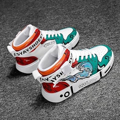 WYLZZZNB09 Anime Sneakers Unisex Streetwear Shoes Men Comic Cosplay Running Casual Shoes على Amazon.ae - متتبع الأسعار