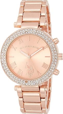 U.S. Polo Assn. USC40170 Women Quartz Rose Gold-Toned Dress Watch on Amazon.ae - Price Tracker