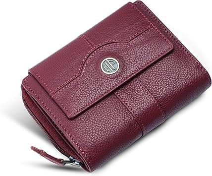 Hammonds Flycatcher Genuine Leather Ladies Wallet | LW5003_VRN, Berry Red, Modern on Amazon.ae - Price Tracker