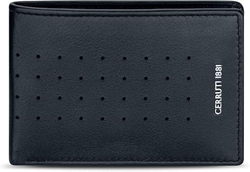Cerruti 1881 MENS LEATHER WALLET W/PERFORTAION 105X77M, BLUE on Amazon.ae - Price Tracker