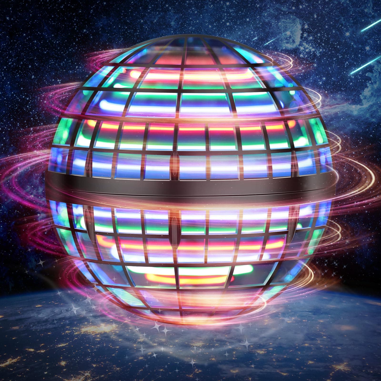 LEMATRIX 2024 Flying Orb Ball Toy, Hover Ball Boomerang Fly Fidget Spinner, Cool Toys Gifts for 6 7 8 9 10 11 12+ Years Old boy Girls Teens, Hand Mini Drone Cosmic Globe, Indoor Outdoor Toys(Black) on Amazon.ae - Price Tracker