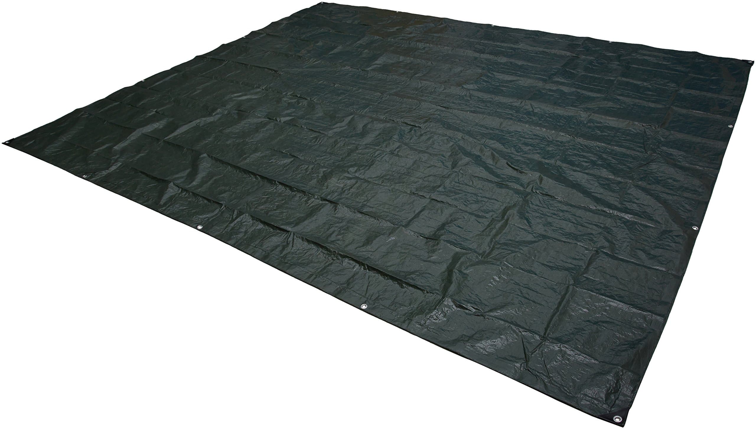 Amazon Basics Waterproof Camping Tarp - 9.5 x 11.3 Feet, Dark Green on Amazon.ae - Price Tracker