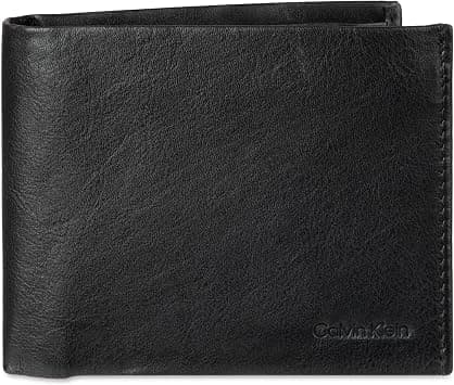Calvin Klein Men's Leather RFID Minimalist Bifold Wallet on Amazon.sa - Price Tracker