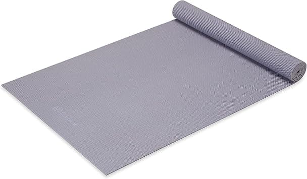 Gaiam Yoga Mat - Premium 5mm Solid Thick Non Slip Exercise & Fitness Mat for All Types of Yoga, Pilates & Floor Workouts (68" x 24" x 5mm) - Best Deal Finder